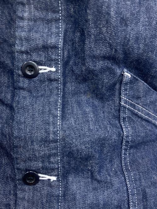 HARVESTY（ハーベスティー）HARVESTY (ハーベスティー) ノンフェイドデニムオーバーオール インディゴ サイズ:1の古着・服飾アイテム