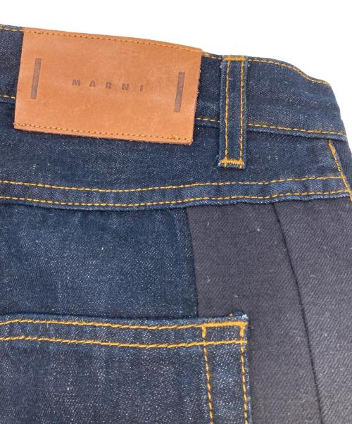 MARNI（マルニ）MARNI (マルニ) サイドウールデニムパンツ インディゴ サイズ:26の古着・服飾アイテム