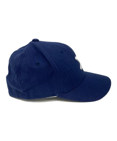 stussy（ステューシー）stussy (ステューシー) 90`s刺繍 キャップ インディゴ サイズ:L－XLの古着・服飾アイテム