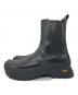 Le Talon GRISE (ル タロン グリーズ) VIBRAM SOLE LEATHER SIDE GORE SHORT BOOTS/ビブラムソール レザーサイドゴアショートブーツ  ブラック サイズ:38：7000円