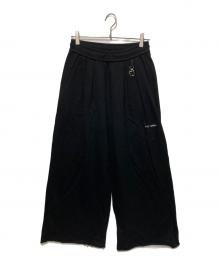 TTT MSW（ティー）の古着「Wide sweat pants/ワイドスウェットパンツ」｜ブラック