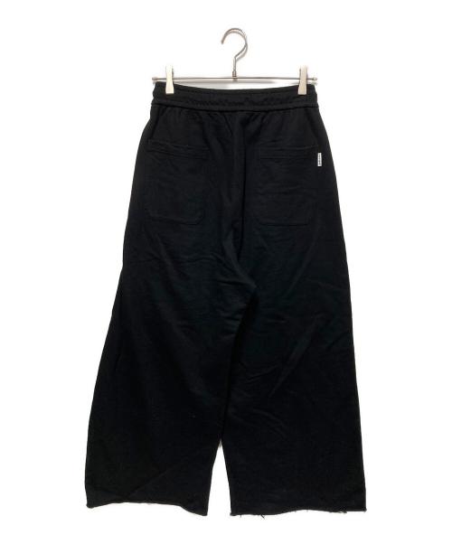 TTT MSW（ティー）TTT MSW (ティー) Wide sweat pants/ワイドスウェットパンツ ブラック サイズ:Lの古着・服飾アイテム