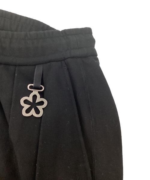 TTT MSW（ティー）TTT MSW (ティー) Wide sweat pants/ワイドスウェットパンツ ブラック サイズ:Lの古着・服飾アイテム