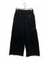TTT MSW（ティー）の古着「Wide sweat pants/ワイドスウェットパンツ」｜ブラック