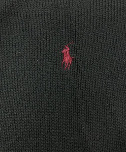 POLO RALPH LAUREN（ポロ・ラルフローレン）POLO RALPH LAUREN (ポロ・ラルフローレン) ジップアップニット グリーン サイズ:Mの古着・服飾アイテム