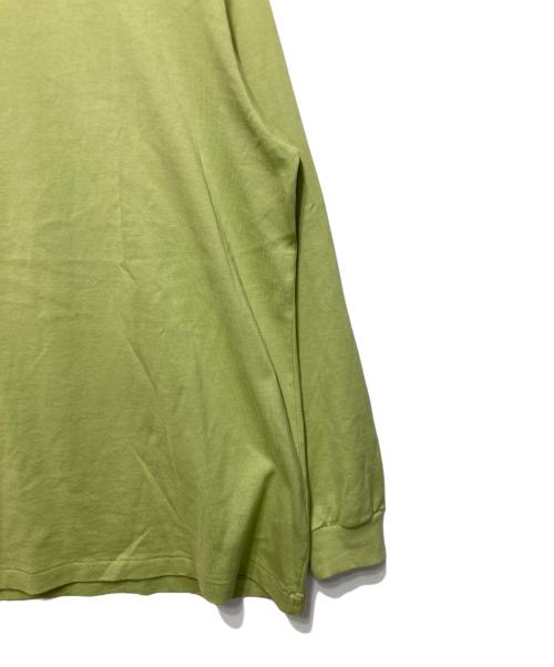 AURALEE（オーラリー）AURALEE (オーラリー) LUSTER PLAITING L/S TEE/レイター プレイティング ティー グリーン サイズ:3の古着・服飾アイテム