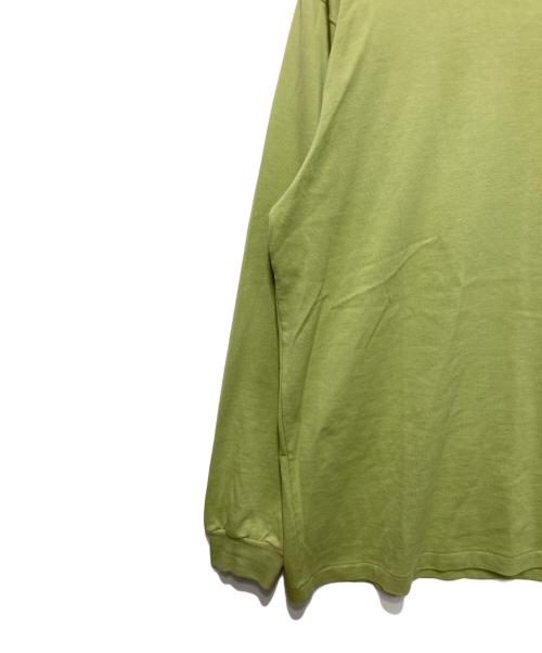 AURALEE（オーラリー）AURALEE (オーラリー) LUSTER PLAITING L/S TEE/レイター プレイティング ティー グリーン サイズ:3の古着・服飾アイテム