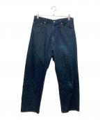 KAPTAIN SUNSHINEキャプテンサンシャイン）の古着「Wide 5PKT Trousers / ワイド5ポケットトラウザース」｜インディゴ