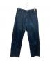 KAPTAIN SUNSHINE（キャプテンサンシャイン）の古着「Wide 5PKT Trousers / ワイド5ポケットトラウザース」｜インディゴ