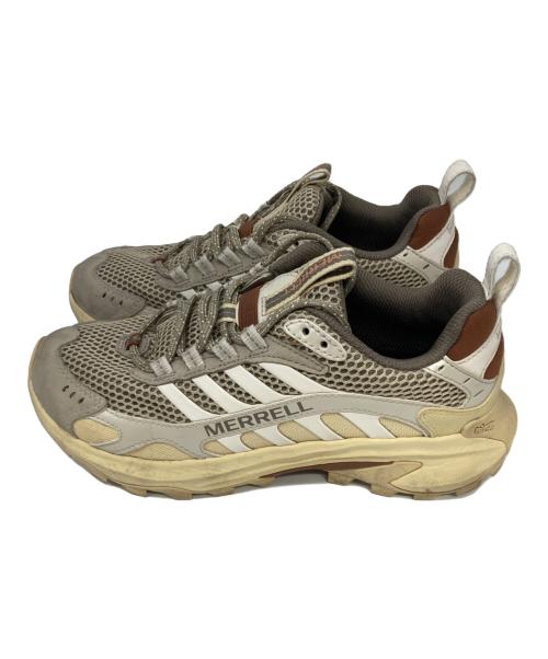 MERRELL（メレル）MERRELL (メレル) MOAB SPEED 2VENT2KSE/モアブ スピード 2 べント 2ケー グレー×ベージュ サイズ:24.5の古着・服飾アイテム