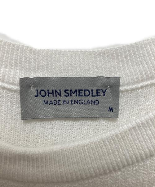 JOHN SMEDLEY（ジョンスメドレー）JOHN SMEDLEY (ジョンスメドレー) コットンニット ホワイト サイズ:Mの古着・服飾アイテム