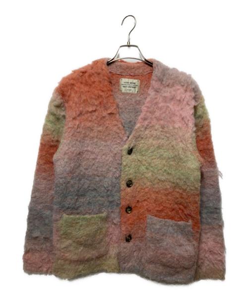 BEAMS（ビームス）BEAMS (ビームス) シャギーカーディガン マルチカラー サイズ:Ｍの古着・服飾アイテム