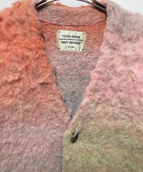 BEAMS（ビームス）BEAMS (ビームス) シャギーカーディガン マルチカラー サイズ:Ｍの古着・服飾アイテム