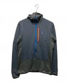 Patagoniaパタゴニア）の古着「R1 Pullover Hoody/R1プルオーバー・フーディ」｜グレー