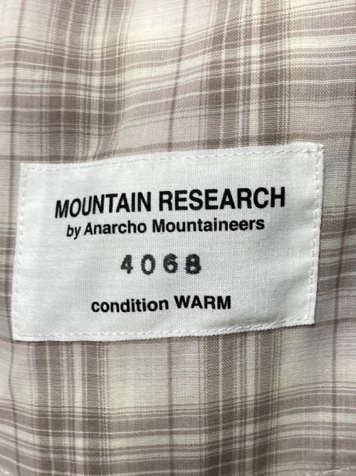 MOUNTAIN RESEARCH（マウンテンリサーチ）MOUNTAIN RESEARCH (マウンテンリサーチ) Animal B.D./アニマルボタンダウンシャツ ベージュ サイズ:Ｍの古着・服飾アイテム