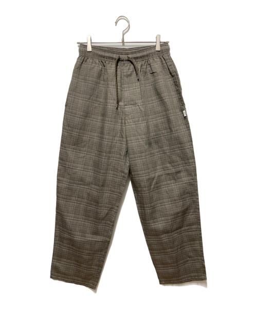 WTAPS（ダブルタップス）WTAPS (ダブルタップス) TROUSERS LNRY POPLIN TEXTILE/トラウザース ポプリン テキスタイル イージー パンツ グレー サイズ:1の古着・服飾アイテム