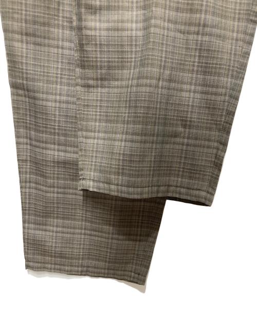 WTAPS（ダブルタップス）WTAPS (ダブルタップス) TROUSERS LNRY POPLIN TEXTILE/トラウザース ポプリン テキスタイル イージー パンツ グレー サイズ:1の古着・服飾アイテム