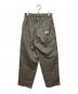 WTAPS (ダブルタップス) TROUSERS LNRY POPLIN TEXTILE/トラウザース ポプリン テキスタイル イージー パンツ グレー サイズ:1：11000円