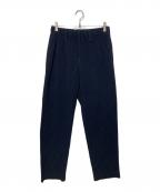 HOMME PLISSE ISSEY MIYAKEオム プリッセ イッセイ ミヤケ）の古着「プリーツパンツ」｜ネイビー