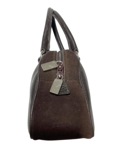 FURLA（フルラ）FURLA (フルラ) ミニボストンバッグ ブラウンの古着・服飾アイテム