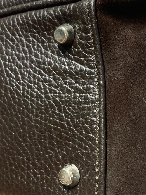 FURLA（フルラ）FURLA (フルラ) ミニボストンバッグ ブラウンの古着・服飾アイテム