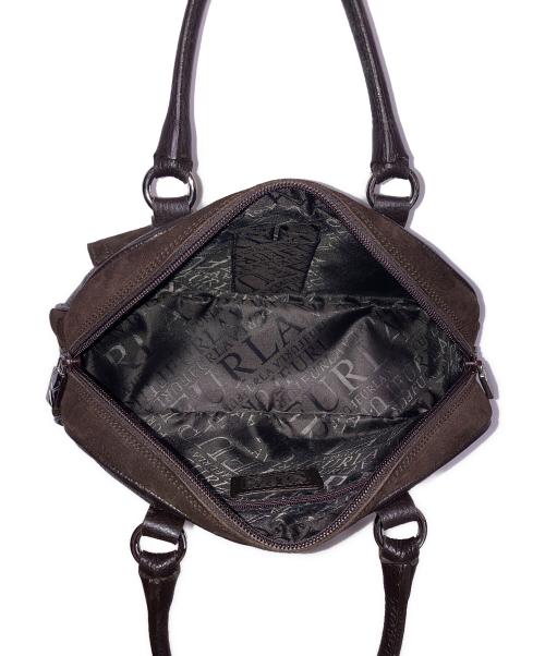 FURLA（フルラ）FURLA (フルラ) ミニボストンバッグ ブラウンの古着・服飾アイテム