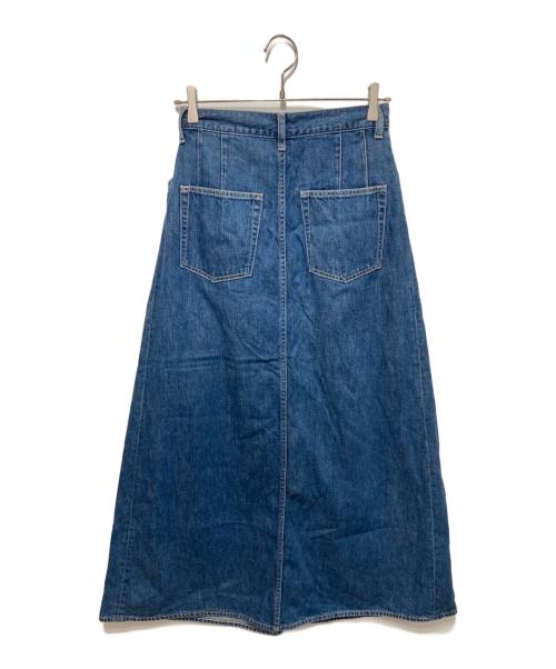 Graphpaper（グラフペーパー）Graphpaper (グラフペーパー) Denim Skirt インディゴの古着・服飾アイテム