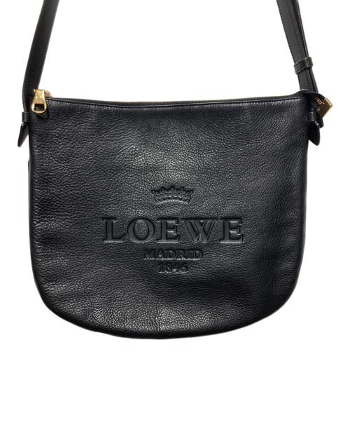 LOEWE（ロエベ）LOEWE (ロエベ) ヘリテージ ショルダーバッグ ブラックの古着・服飾アイテム