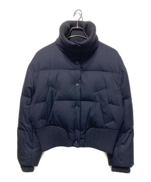 theory（セオリー）theory (セオリー) フランネルウールダウンショートジャケット ネイビー サイズ:Ｓの古着・服飾アイテム