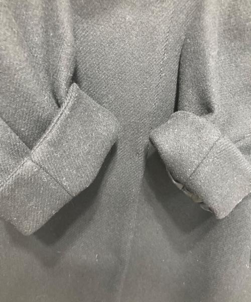PUBLIC TOKYO（パブリックトウキョウ）PUBLIC TOKYO (パブリックトウキョウ) ノーカラーコート ブラック サイズ:freeの古着・服飾アイテム