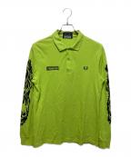 FRED PERRY×NOON GOONS HOLLYWOODフレッドペリー）の古着「ポロシャツ」｜グリーン