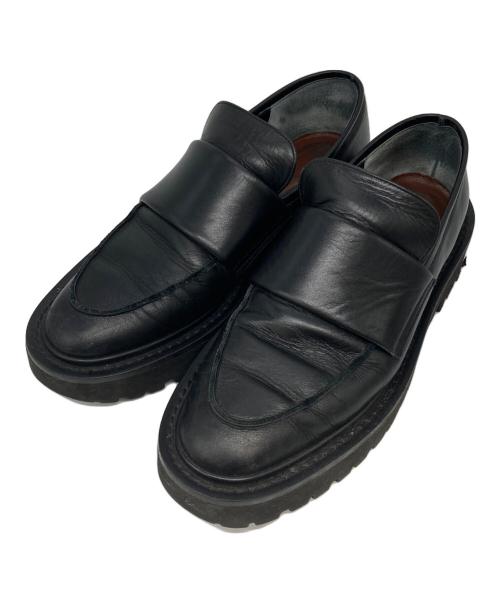 MARW UNITED ARROWS（マルゥ ユナイテッドアローズ）MARW UNITED ARROWS (マルゥ ユナイテッドアローズ) ローファー ブラック サイズ:24 1/2の古着・服飾アイテム