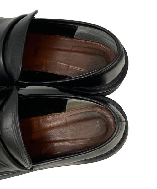 MARW UNITED ARROWS（マルゥ ユナイテッドアローズ）MARW UNITED ARROWS (マルゥ ユナイテッドアローズ) ローファー ブラック サイズ:24 1/2の古着・服飾アイテム