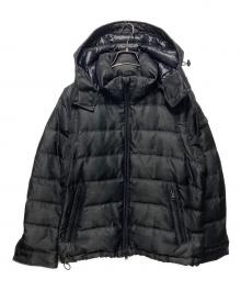 BLACK LABEL CRESTBRIDGE（ブラックレーベル クレストブリッジ）の古着「シャドークレストブリッジチェックダウン」｜ブラック