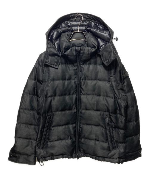 BLACK LABEL CRESTBRIDGE（ブラックレーベル クレストブリッジ）BLACK LABEL CRESTBRIDGE (ブラックレーベル クレストブリッジ) シャドークレストブリッジチェックダウン ブラック サイズ:LLの古着・服飾アイテム