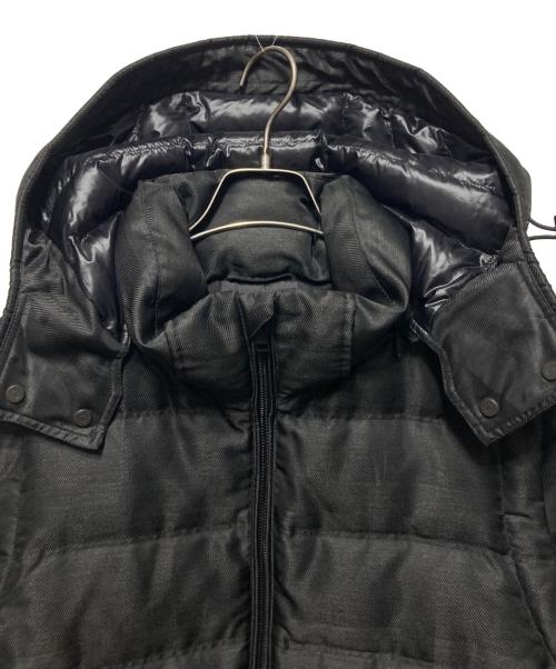 BLACK LABEL CRESTBRIDGE（ブラックレーベル クレストブリッジ）BLACK LABEL CRESTBRIDGE (ブラックレーベル クレストブリッジ) シャドークレストブリッジチェックダウン ブラック サイズ:LLの古着・服飾アイテム