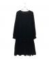 MM6 Maison Margiela (エムエムシックスメゾンマルジェラ) ドット柄ワンピース ブラック サイズ:40：7000円