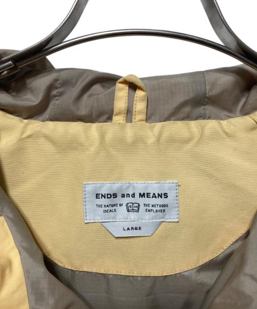 ENDS and MEANS（エンズアンド ミーンズ）ENDS AND MEANS (エンズアンド ミーンズ) Sanpo Jacket イエロー サイズ:Lの古着・服飾アイテム