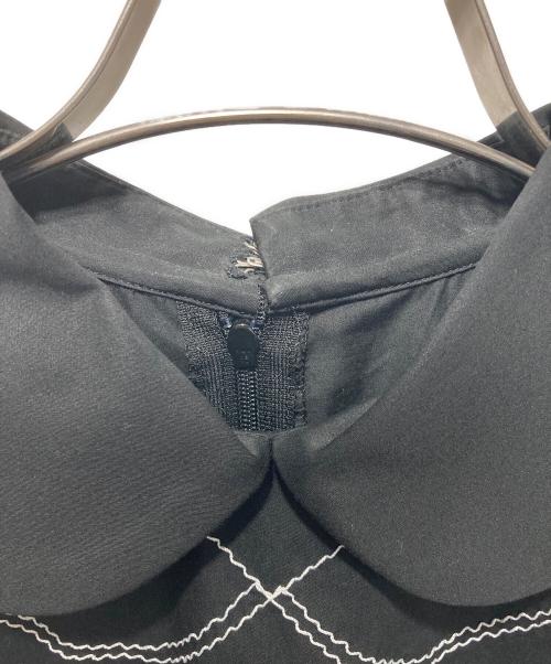 COMME des GARCONS COMME des GARCONS（コムデギャルソン コムデギャルソン）COMME des GARCONS COMME des GARCONS (コムデギャルソン コムデギャルソン) ステッチブラウス ブラック サイズ:XSの古着・服飾アイテム