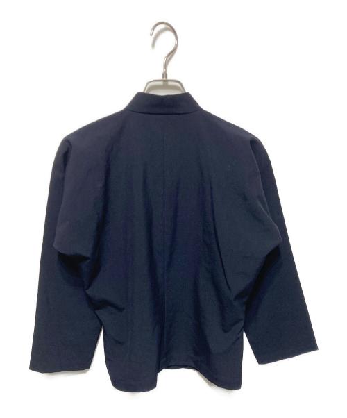 COMME des GARCONS COMME des GARCONS（コムデギャルソン コムデギャルソン）COMME des GARCONS COMME des GARCONS (コムデギャルソン コムデギャルソン) 変形ブラウス ネイビー サイズ:Sの古着・服飾アイテム