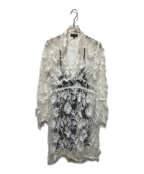 Sister Jane（シスタージェーン）Sister Jane (シスタージェーン) 花柄レースワンピース ホワイト サイズ:Ｓの古着・服飾アイテム