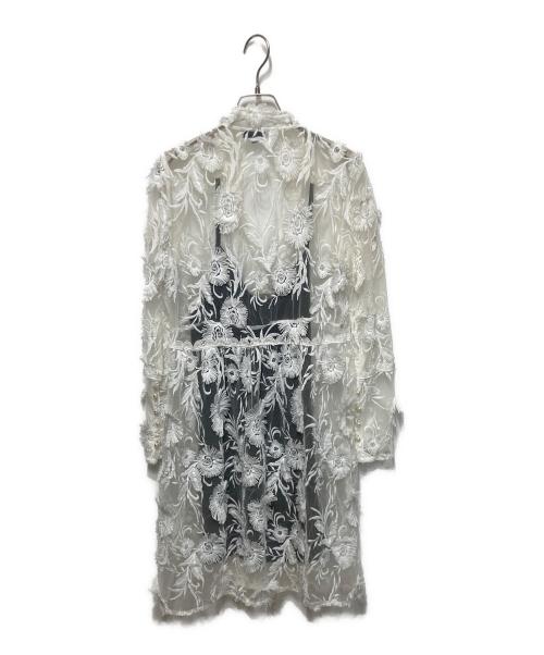 Sister Jane（シスタージェーン）Sister Jane (シスタージェーン) 花柄レースワンピース ホワイト サイズ:Ｓの古着・服飾アイテム