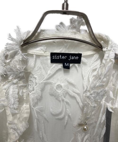Sister Jane（シスタージェーン）Sister Jane (シスタージェーン) 花柄レースワンピース ホワイト サイズ:Ｓの古着・服飾アイテム