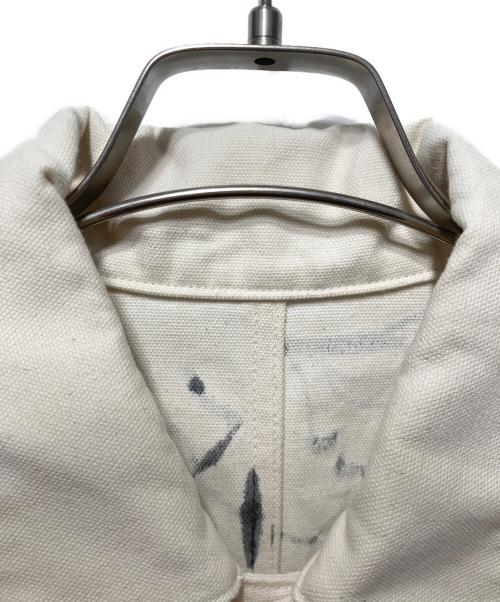 BLACKBIRD（ブラックバード）BLACKBIRD (ブラックバード) ペンキ加工カバーオール ベージュ サイズ:1の古着・服飾アイテム