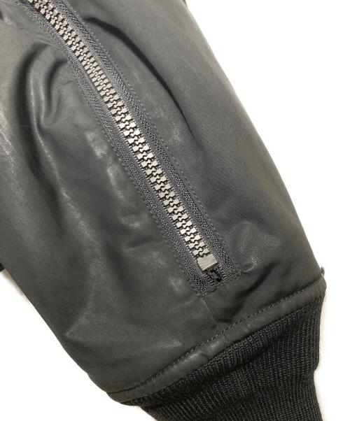 BAL（バル）BAL (バル) ZIP SLEEVE BOMBER JACKET ブラック サイズ:XLの古着・服飾アイテム