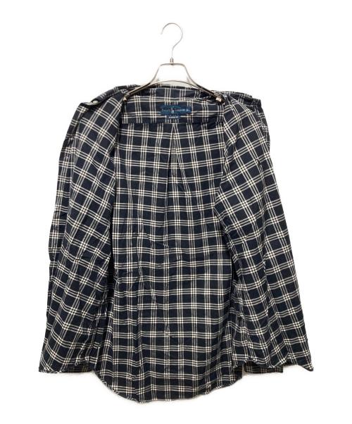 RALPH LAUREN（ラルフローレン）RALPH LAUREN (ラルフローレン) ボタンダウンシャツ ブラック サイズ:Ｌの古着・服飾アイテム