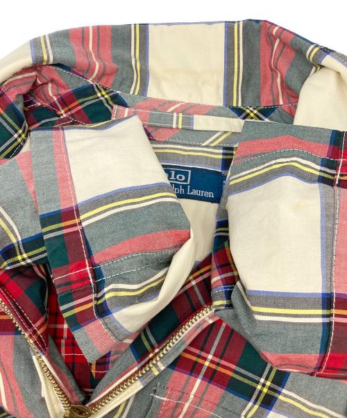 POLO RALPH LAUREN（ポロ・ラルフローレン）POLO RALPH LAUREN (ポロ・ラルフローレン) チェックスイングトップ マルチカラー サイズ:XLの古着・服飾アイテム