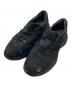 VEIN（ヴェイン）の古着「COTTON JERSEY x RIPSTOP OVAL SOLE TRAINER/コットンジャージー×リップストップ オーバルソール トレイナー」｜ブラック