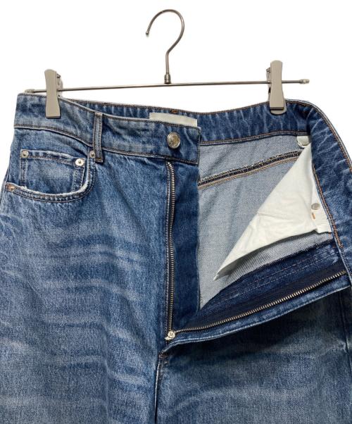SPORT MAX（スポーツマックス）SPORT MAX (スポーツマックス) ワイドデニムパンツ インディゴ サイズ:26の古着・服飾アイテム