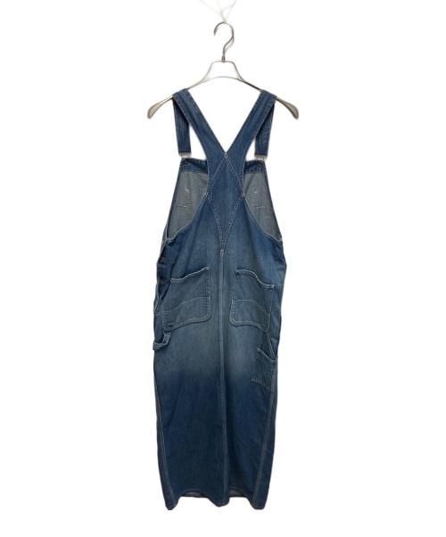 JOHNBULL（ジョンブル）Johnbull (ジョンブル) OVERALL SKIRT DENIM/オーバーオール スカート インディゴ サイズ:Lの古着・服飾アイテム